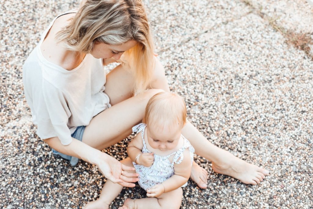 Photo Busy mom